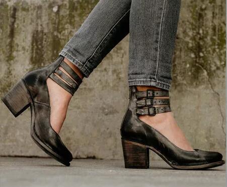 Boucle pointue Sandales Femmes Chaussures