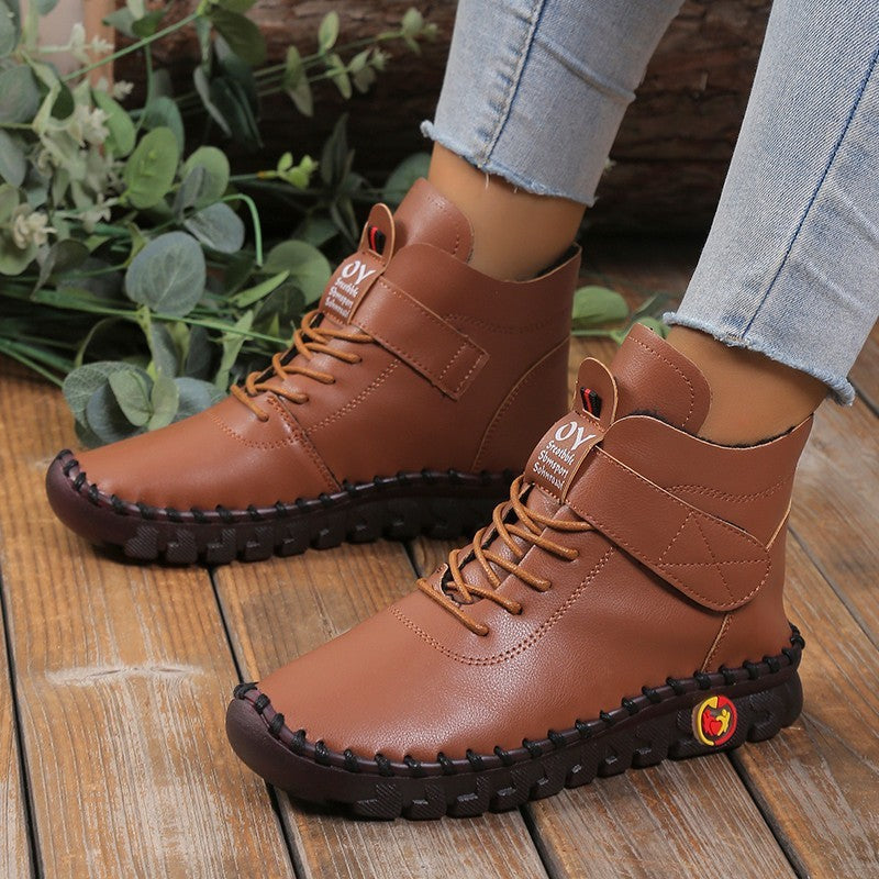 OY Chaussures en cuir cousues main ، semelle ultra-souple