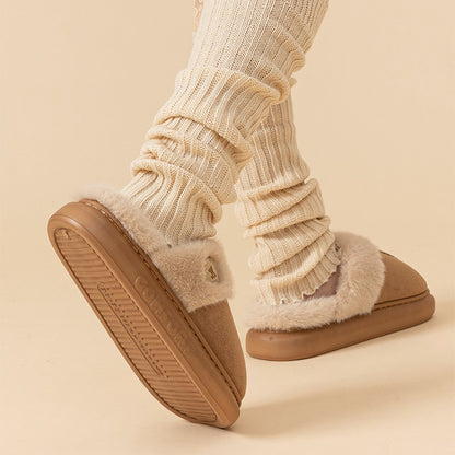 Chaussons d’hiver chauds pour femmes et hommes