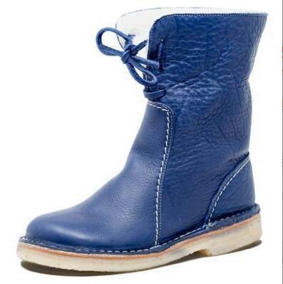 Bottes Neige Femme Doublées et Lacées