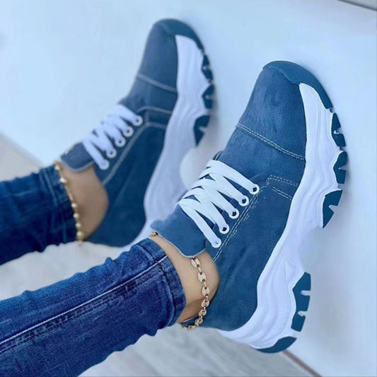 Chaussures de sport plates pour femmes pour l'exercice et la marche