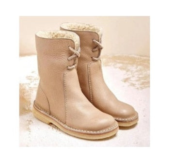 Bottes Neige Femme Doublées et Lacées