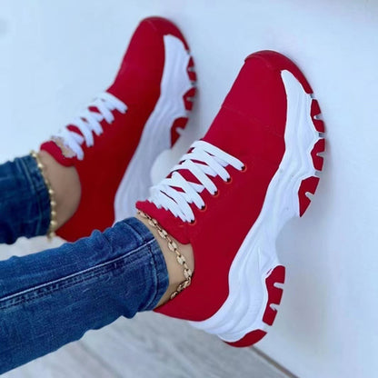 Chaussures de sport plates pour femmes pour l'exercice et la marche